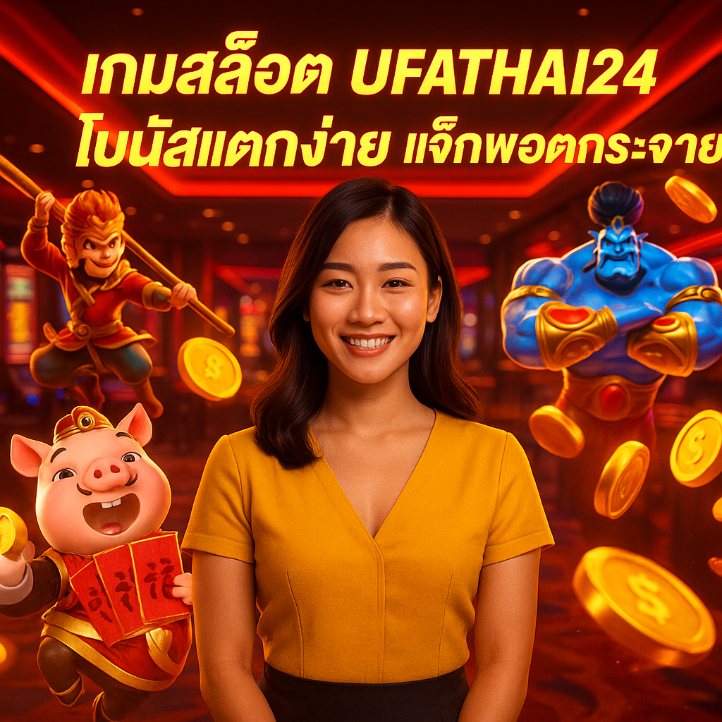 เกมสล็อต UFATHAI24 โบนัสแตกง่าย แจ็กพอตกระจาย
