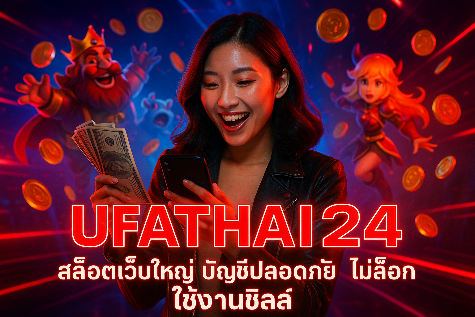 UFATHAI24 สล็อตเว็บใหญ่ บัญชีปลอดภัย ไม่ล็อก ใช้งานชิลล์