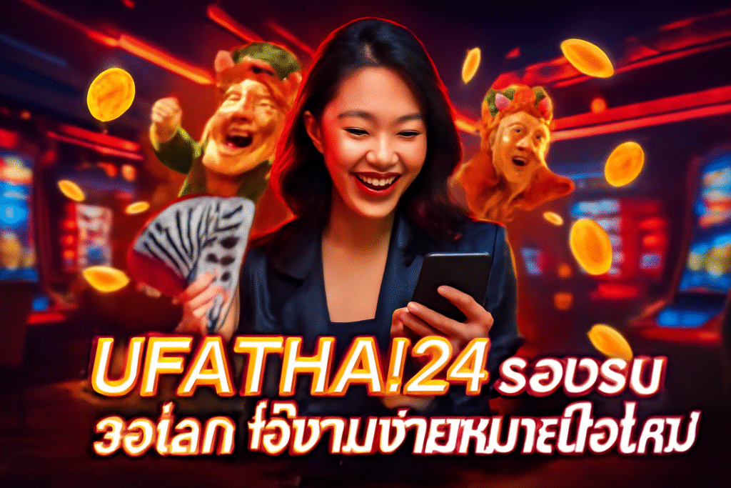 UFATHAI24 รองรับวอเลท ใช้งานง่ายเหมาะมือใหม่