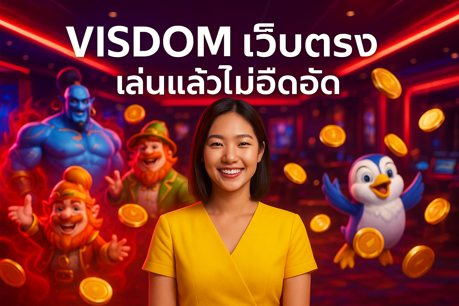 VISDOM เว็บตรง เล่นแล้วไม่อึดอัด